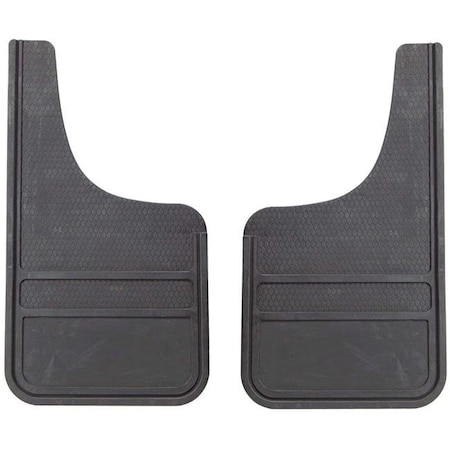 Plasticolor Plasticolor 001845R01 Heavy Duty Black Mud Guards without Logo P23-001845R01